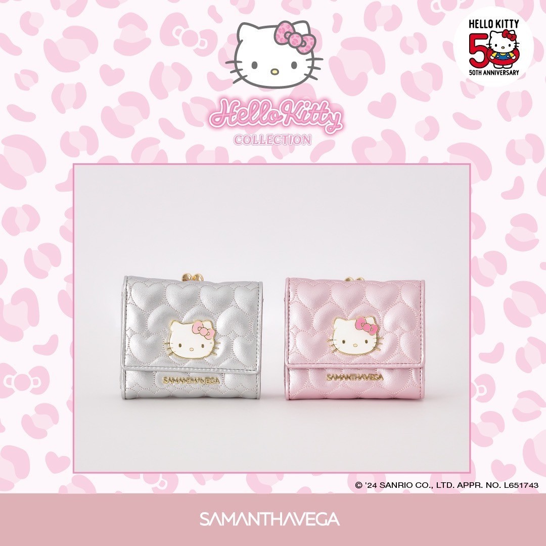 サマンサベガ 「ハローキティ」50周年記念コレクションボストンバッグ