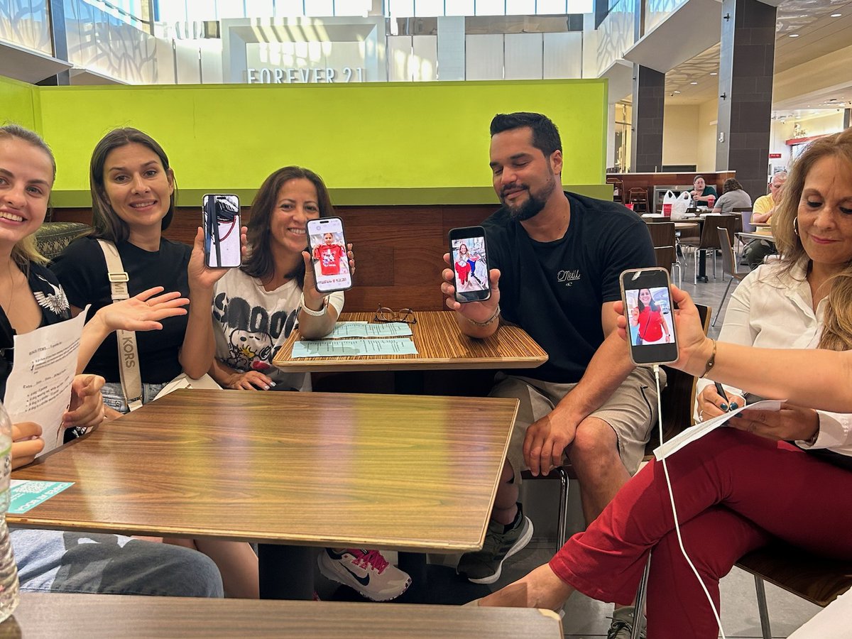 ACEofBocaHigh's tweet image. Adult ESOL Students put their skills to the test during an Independence Day Scavenger Hunt in Boca Raton's world famous Town Center Mall. Have a great 4th of July! @servos @ACEofPBC #AdultEdMatters #YourWay #IndependenceDay2024