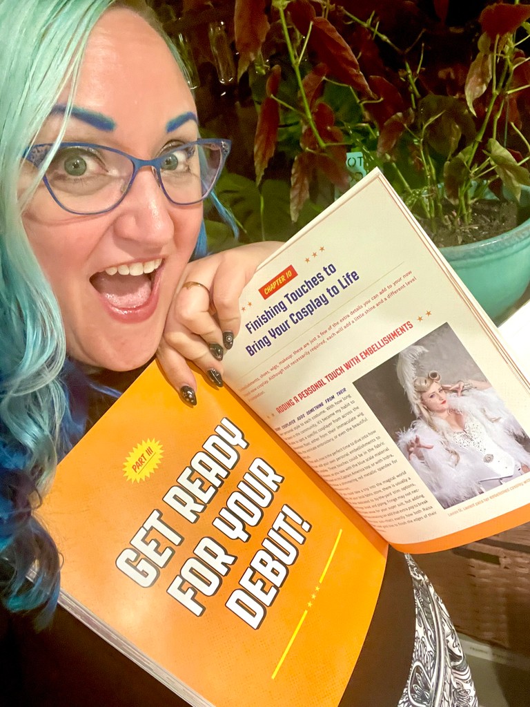 📚✨ Thrilled to share that I'm featured in Judy Stephen's book "Cosplay the Marvel Way"! Seeing my work featured in print is a dream. Thank you Judy, here’s to many more creative adventures!