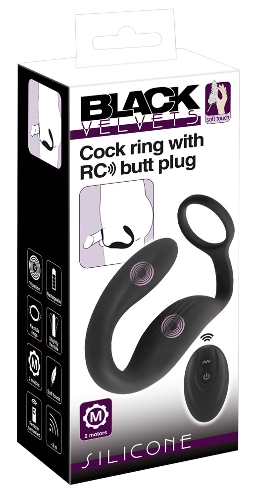 SexshopEros010's tweet photo. Versterkt en verwent van de penis tot de prostaat! De #Cockring met RC #buttplug van Black Velvets combineert een #prostaat- en perineumvibrator met een cockring. https://t.co/jZzvfQ9H5q https://t.co/c50sbtU0u3