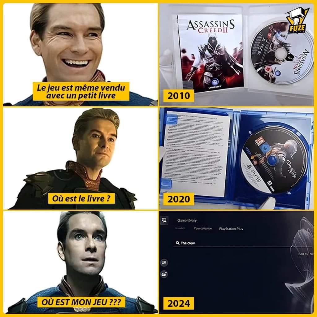 Triste réalité 🥹
Des nostalgiques par ici ? 
#AssassinsCreedShadows‍