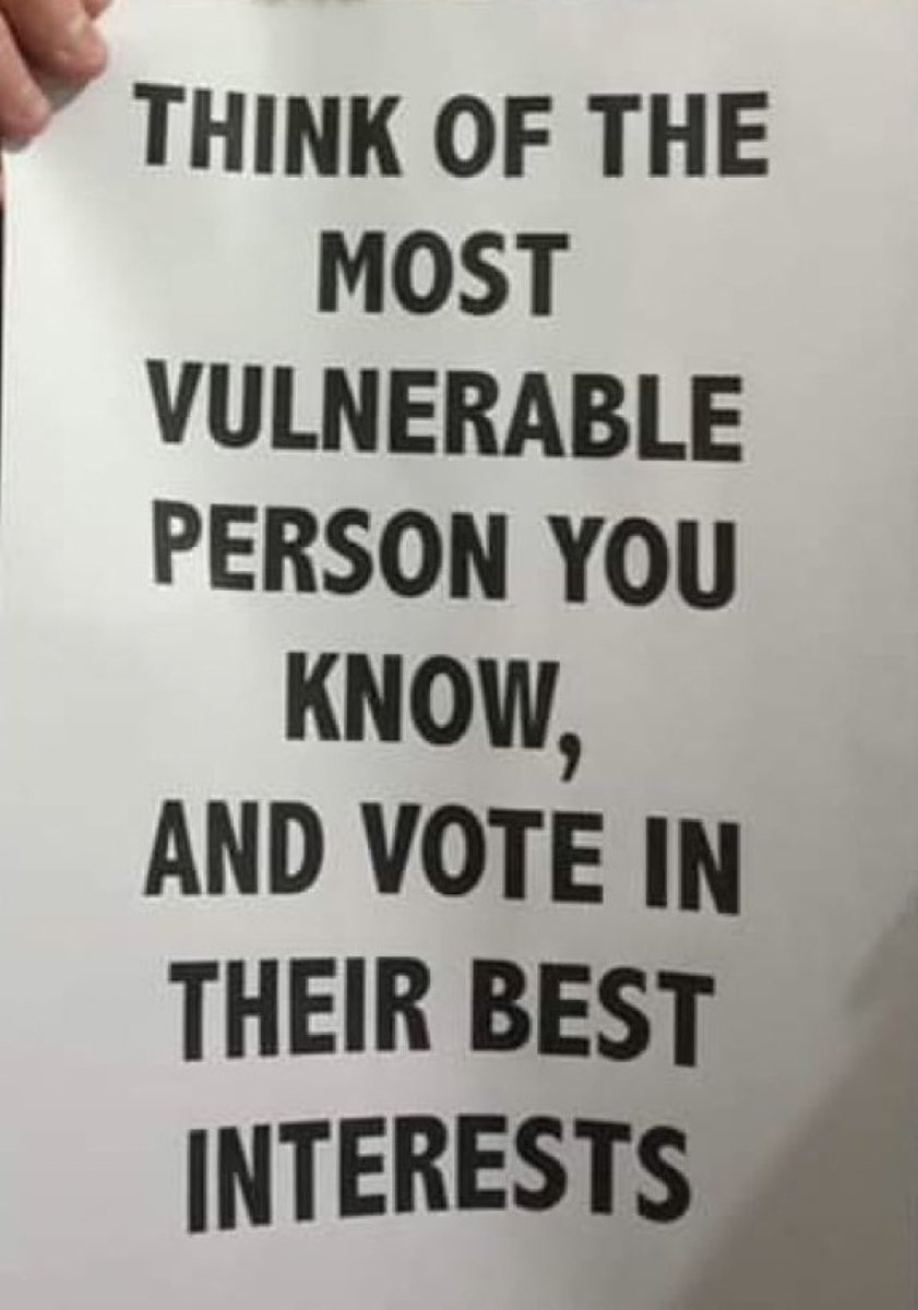 We are only as strong as our most vulnerable.
