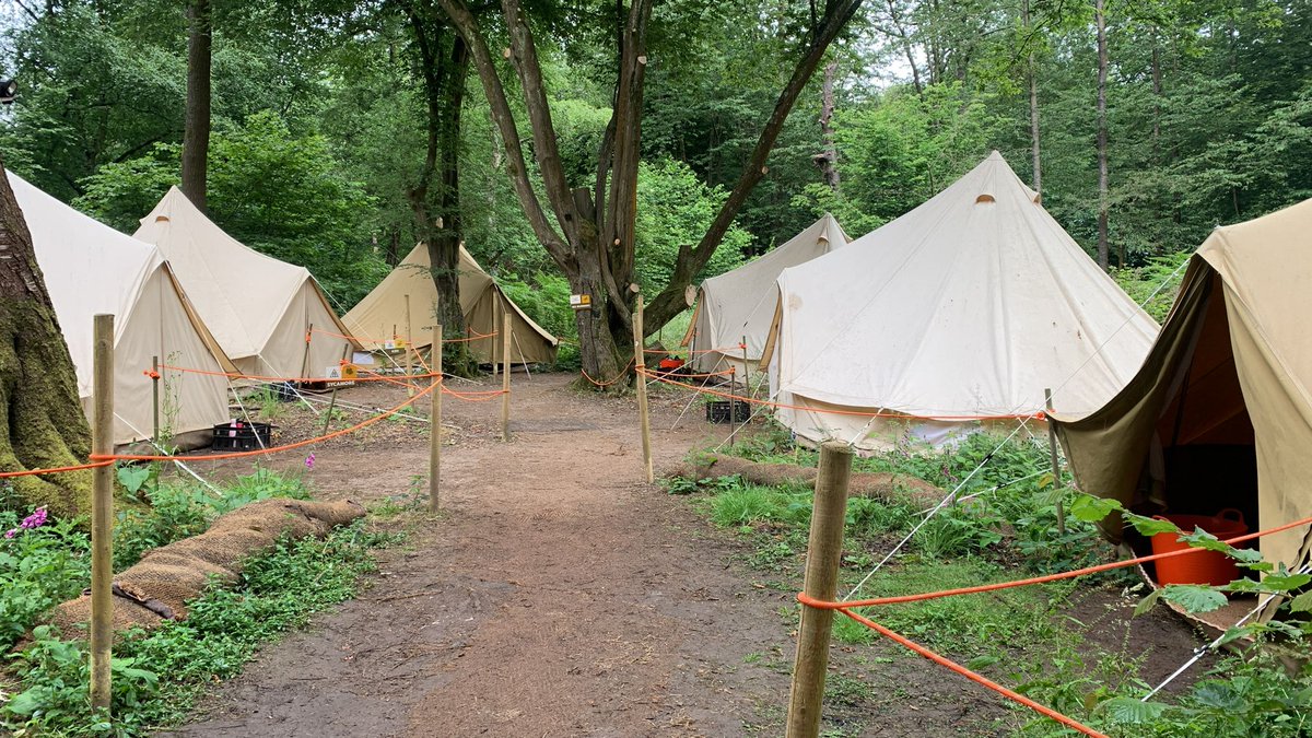 Yr 6 started their residential adventures <a href="/rootdadventure/">Rootd Adventure</a> straight away on arrival yesterday - scavenger hunt, abseiling and tunnelling! #Proud2beGT