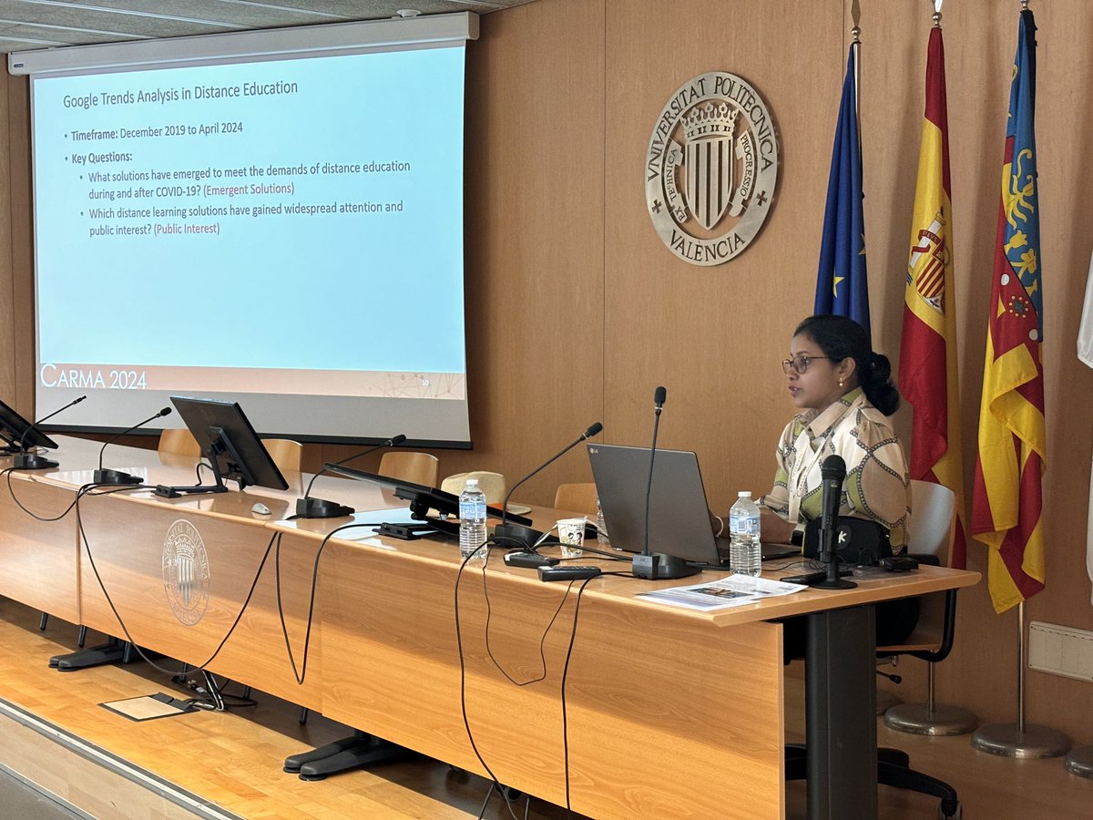 I was invited to present my research at the 6th International Conference on Advanced Research Methods and Analytics in Valencia. Enlightening experience on supercomputing, large language models, and web analytics. Grateful for the expert connections and idea exchanges. #Analytics
