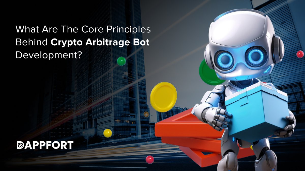 dappfort_global's tweet photo. What are the core principles behind crypto arbitrage bot development? https://t.co/fCtYAXqZ4s

#CryptoArbitrage #ArbitrageTrading #CryptoTradingStrategies #BTC
#ProfitableCrypto #CryptoMarketMaking #CryptoTrading #BlockchainTechnology #Cryptocurrency #Binance #singapore #Dappfort https://t.co/aeVcuhXxQO