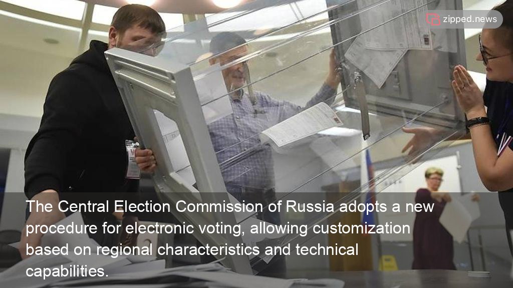 NewsCvg's tweet image. The Central Election Commission of the Russian Federation adopted a new procedure for electronic voting - #ZippedNewsAI #ComputerInternet
zipped.news/r/ZLdeygXQyE