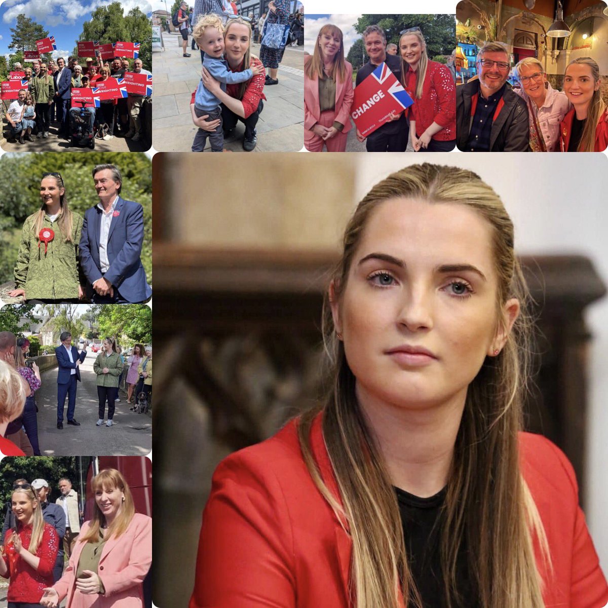 It’s Election Day. In Kettering vote for change, vote Labour, vote Rosie Wrighting. Change will only happen if you vote for it. ❤️🌹