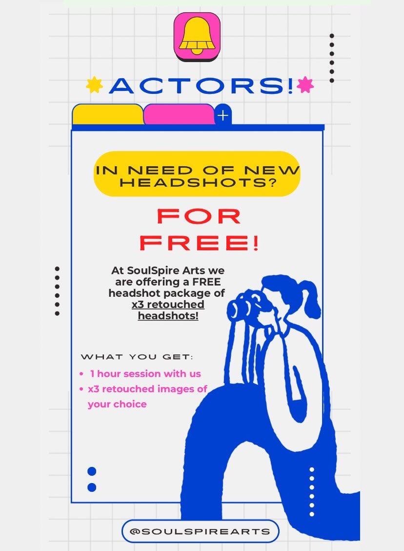 ‼️FIRST COME FIRST SERVE‼️
Limited offer throughout July - 
DM us to reserve your space now! 
(For TWO lucky actors!) 🎭📸
#headshots #actors