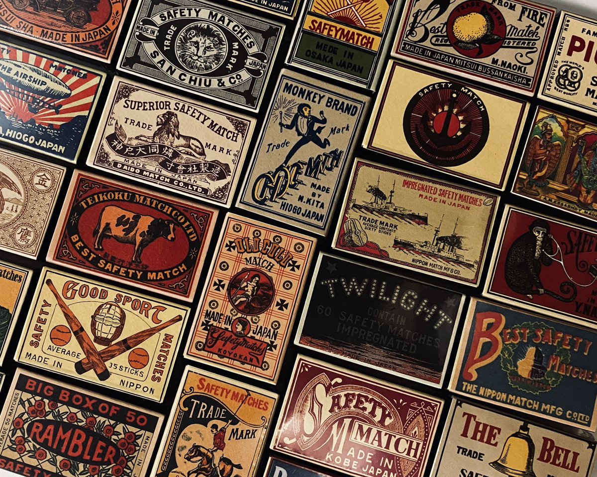 使わなくても欲しくなるマッチ／ 100年くらい前に日本から輸出されてい