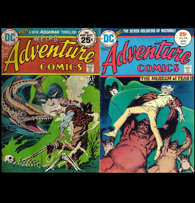 Podcast_Earth2's tweet photo. The Spectre returns for another two chilling tales.
Join David and returning guest host Steve as they cover Adventure Comics 437 and 438.
https://t.co/Bm3Gl2kAsx
#DCComics #Comics #Spectre #TheSpectre #JimAparo #AdventureComics #DCHorror https://t.co/PCSosJ03jW