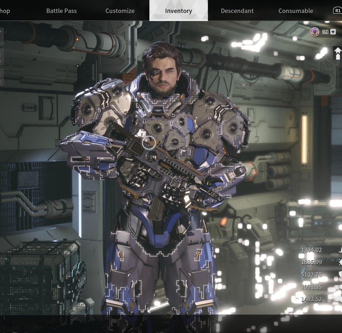 dave_jr89's tweet photo. @FirstDescendant anybody else having this glitchy pixel appear on their character? https://t.co/tkd4eT6R8A