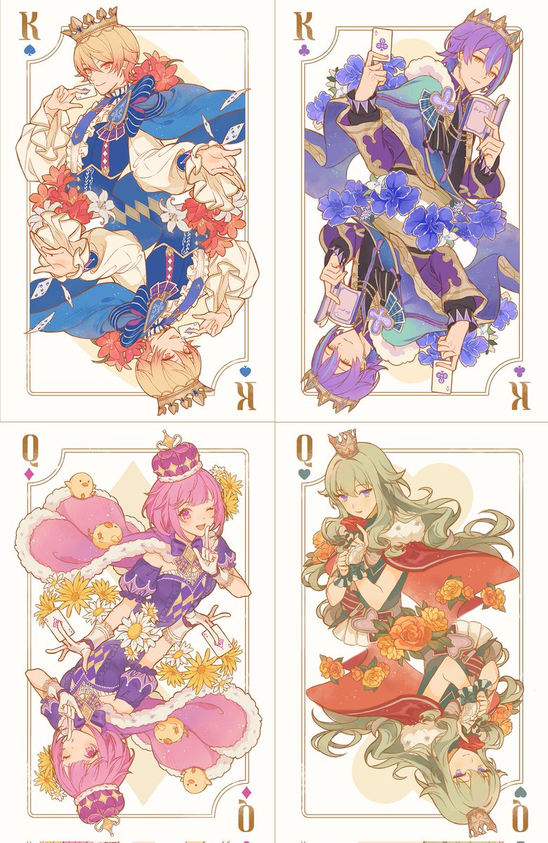 Mkt_z66's tweet photo. #prsk_FA 
♠️♣️♦️♥️ https://t.co/dbZOHU6NAf