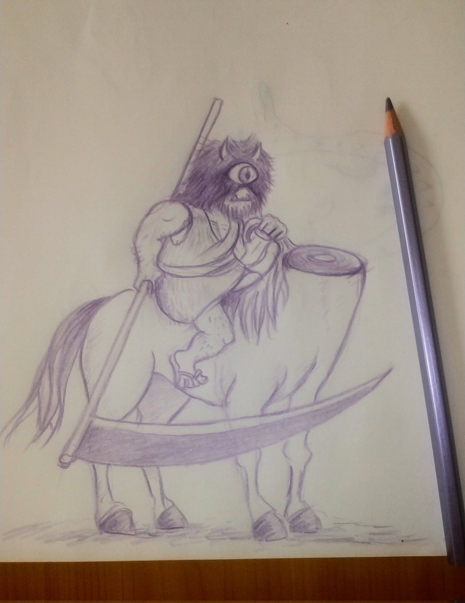 「久々に娘とお絵描き。最近妖怪が好きみたいなので娘のお絵描き帳に夜行さん描いたら若」|堀江篤史◆イラストレーターのイラスト