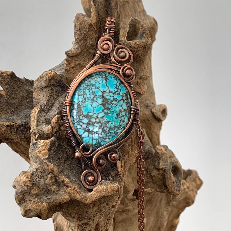 EarringsOfGem's tweet photo. Turquoise Pendant Wire Wrapped Copper, Baroque, Oval, Bohemian.

Purchase via Etsy: https://t.co/wUI14OS06M

#baroque #ovalpendant #handcraftedjewellery #uniquependant #tuquoisependant #copperpendant #wirewrappedjewellery #bohemianjewellery #bohemianfashion #earringsofgemstone https://t.co/wBdgb40rGO