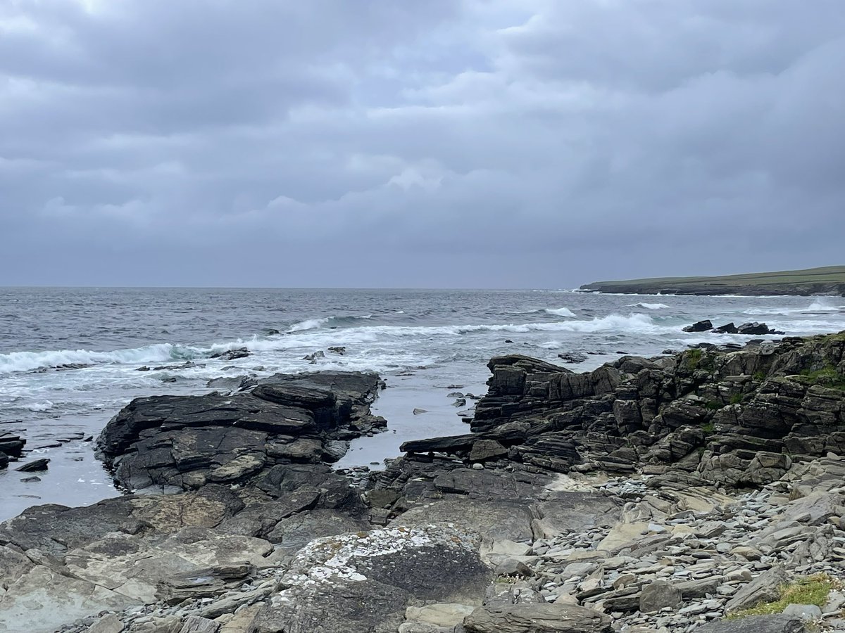 HermioneMole's tweet image. A fascinating day with @JaneHarrison865 @JudithJesch and the @RagnasIslands team exploring the archaeology of Papay.