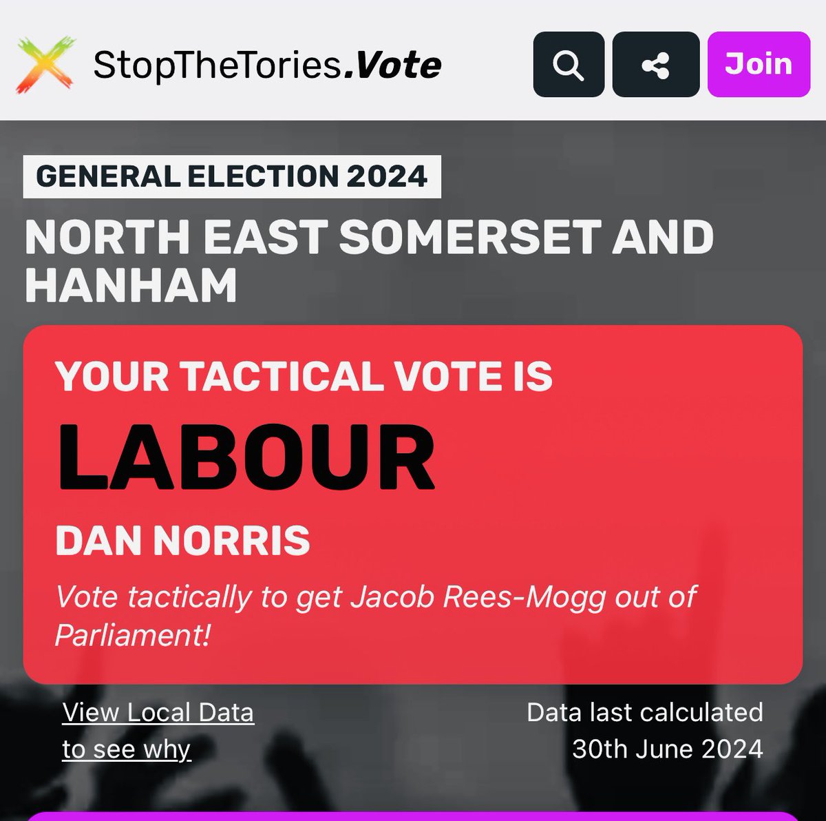 Carol Vorderman (@carolvorders) on Twitter photo <a href="/Jacob_Rees_Mogg/">Jacob Rees-Mogg</a> That's not what I'm hearing from my friends in Hanham Jacob.
Let’s see shall we
Vote for Labour’s Dan Norris ✅
Leading consistently in the polls against Rees Mogg
#ToriesOut #GeneralElection24 <a href="/Jacob_Rees_Mogg/">Jacob Rees-Mogg</a> That's not what I'm hearing from my friends in Hanham Jacob.
Let’s see shall we
Vote for Labour’s Dan Norris ✅
Leading consistently in the polls against Rees Mogg
#ToriesOut #GeneralElection24