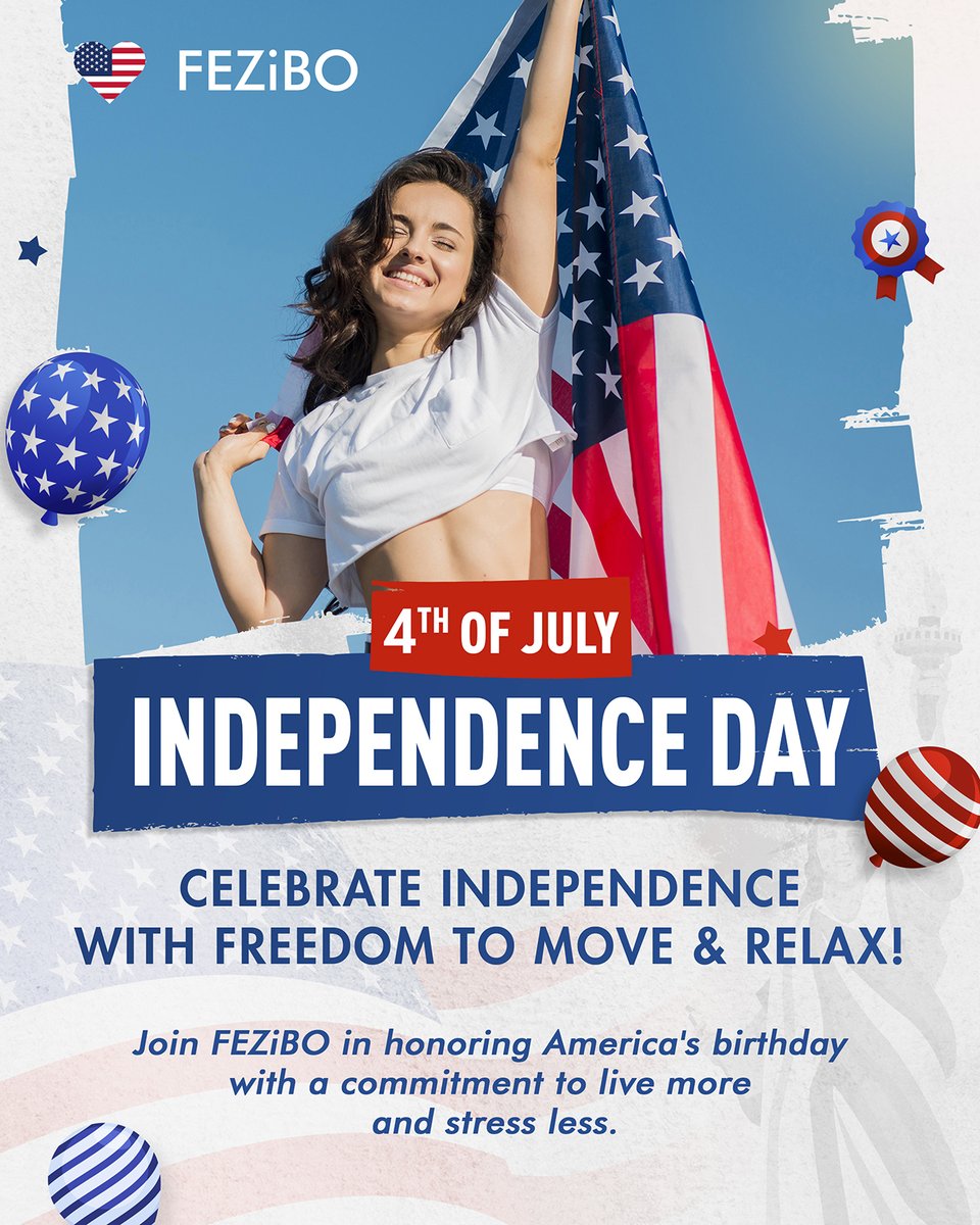 🇺🇸 Happy Independence Day!
🌟 After the fireworks, get ready for 🌟Prime Day🌟 event starts July 8 and runs through July 31 worldwide. 🎉
✨ Mark your calendars for surprises that suit your need &amp; transform your workspace!
📍 fezibo.com
#IndependenceDay #PrimeDay