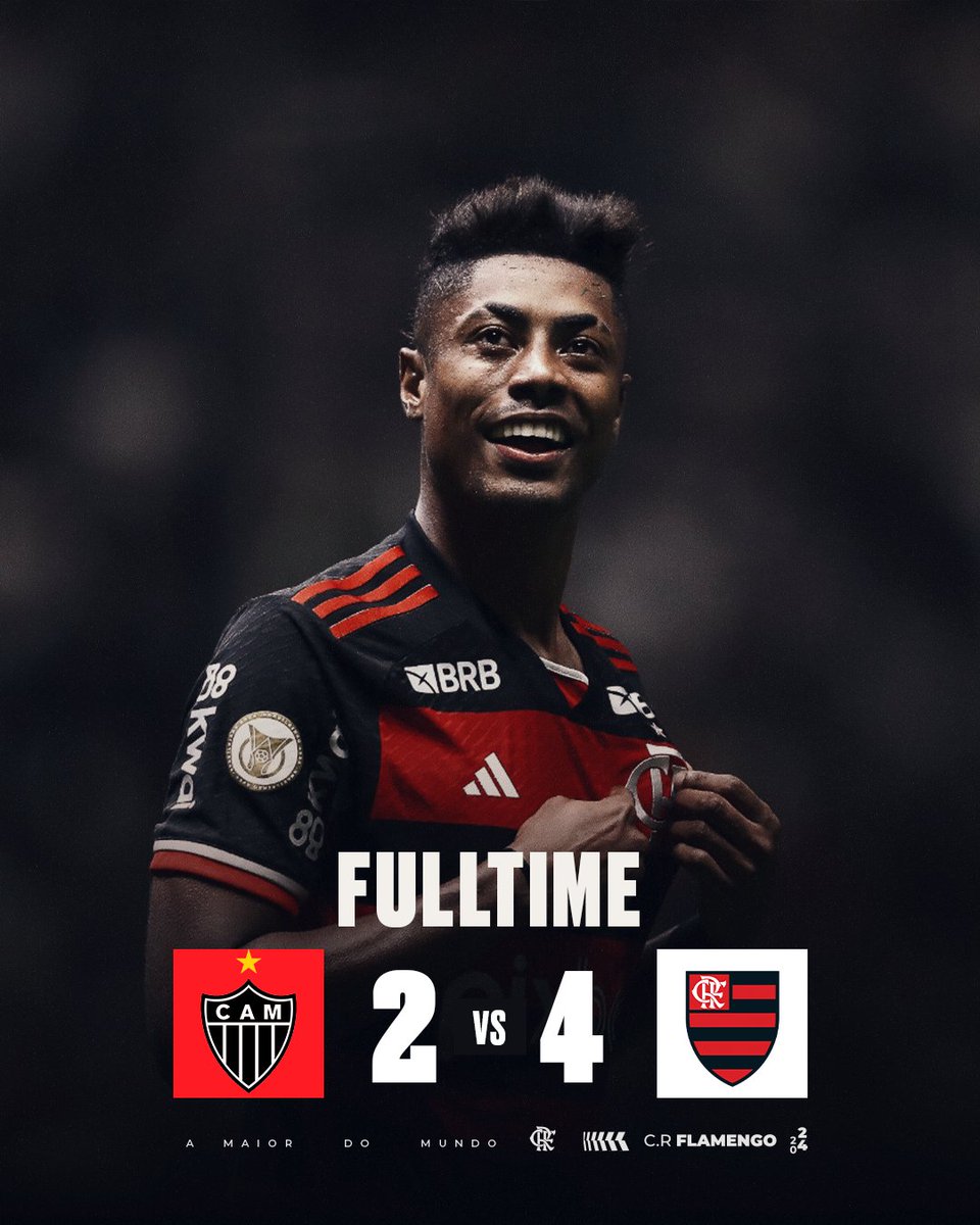 Flamengo_en's tweet photo. FOUR GOALS AND THE W ✅ https://t.co/2x3w7xnBmf