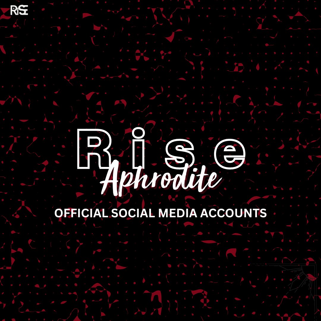 ⠀⠀⠀⠀ 

RISE Aphrodite's Official Social Media Accounts

Twitter : <a href="/RISEAPHRODITE/">APHRODITE</a>
Telegram Channel: t.me/risearchers
Youtube Channel: youtube.com/@riseaphrodite…

#RISE #RISEAphrodite
 ︎