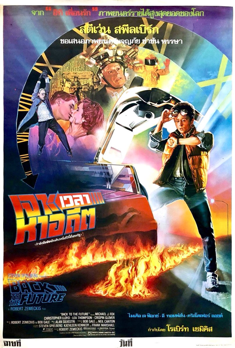 UJStrikesBack's tweet photo. Happy 39th Anniversary to Back to the Future! 🥳🎉
#BackToTheFuture #CaseySiemaszko #JeffreyJayCohen #WillHare #JamesTolkan #LawrenceGPaull #DeanCundey #ArthurSchmidt #HarryKeramidas @SilvestriMusic @ILMVFX #StevenSpielberg @LeDoctor #NeilCanton #BobGale #RobertZemeckis #BTTF https://t.co/3leeRpxoDm