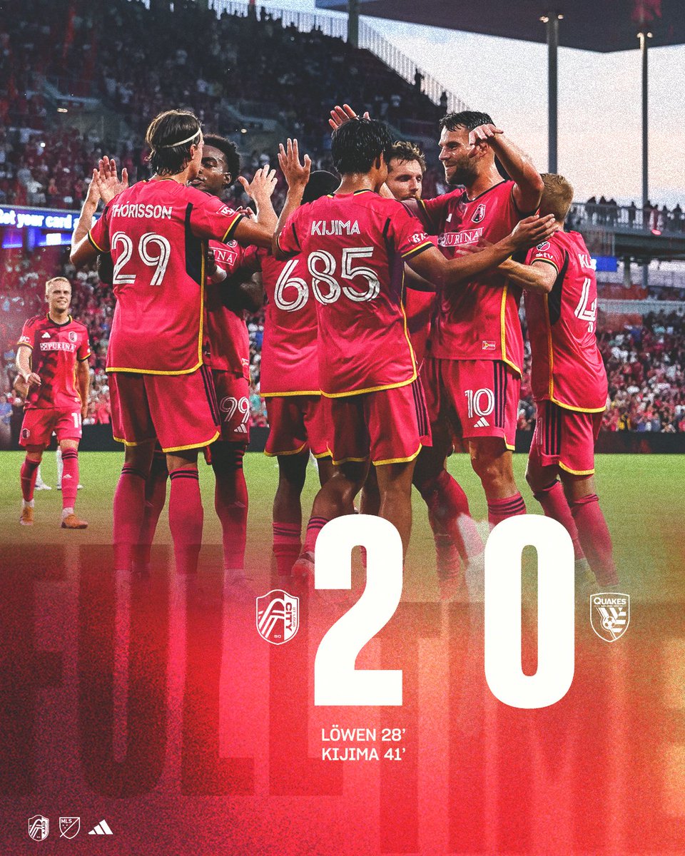 Celebrating the Fourth early with 3️⃣ points! 

#STLvSJ x #AllForCITY
