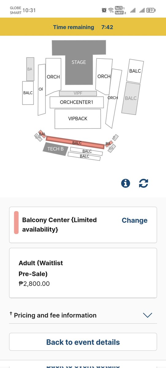suikanelle's tweet photo. @czarecastickidd @petatheater Still wont let me through??? https://t.co/ERB24dasQR