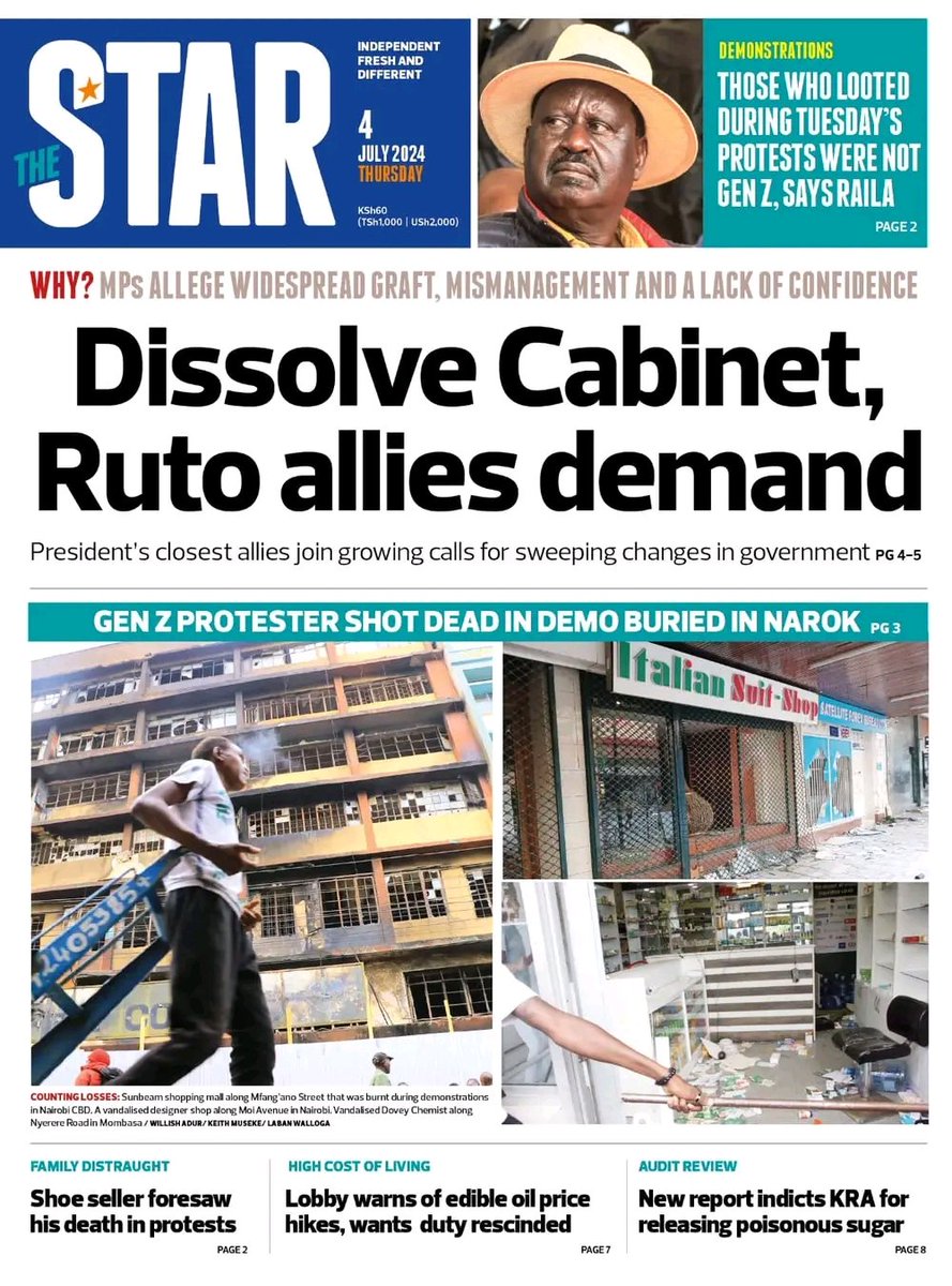 Bakuli1's tweet image. #Magazeti6:20am