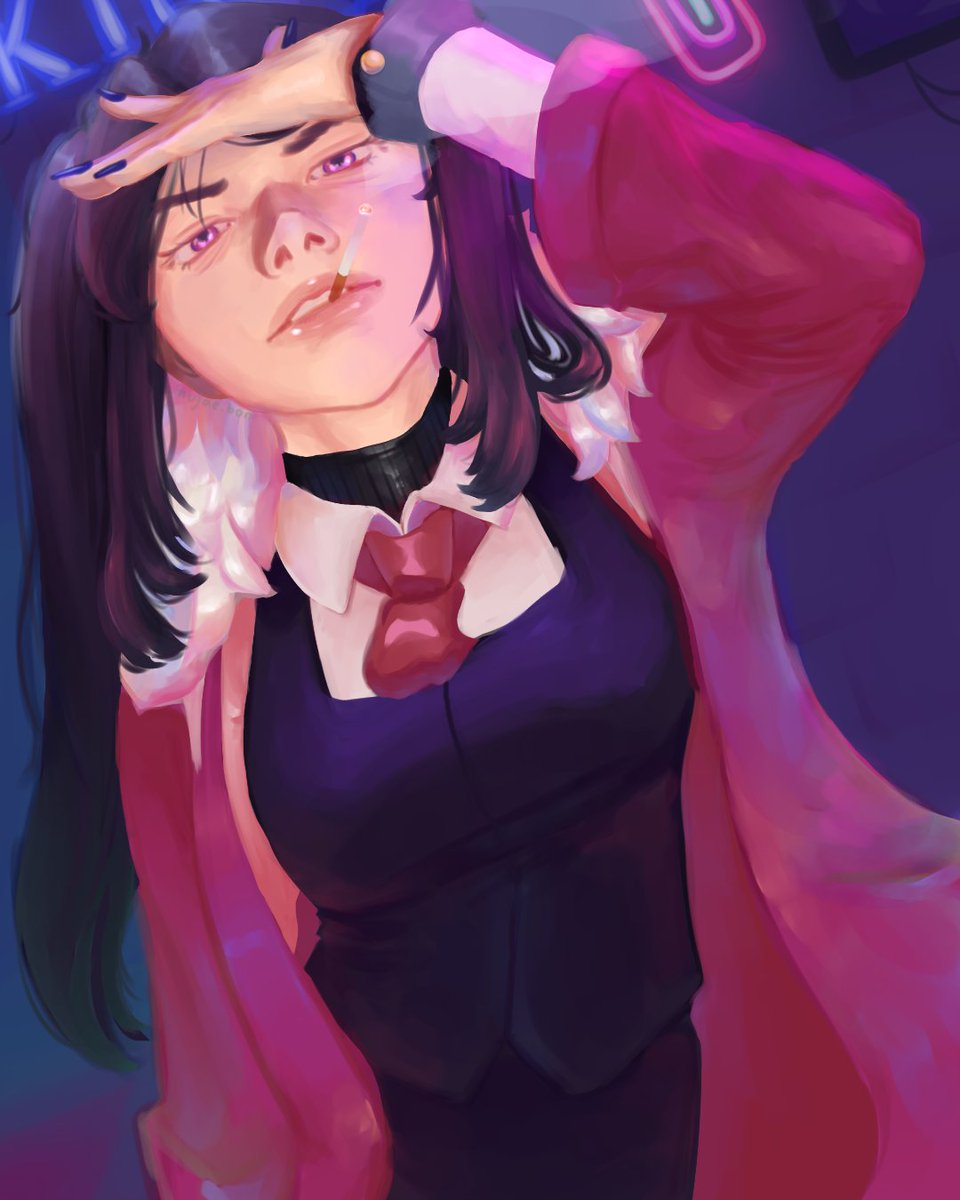 mujae_bon's tweet photo. a quick smoke break with jill

#va11halla https://t.co/V8GD0xXUgy