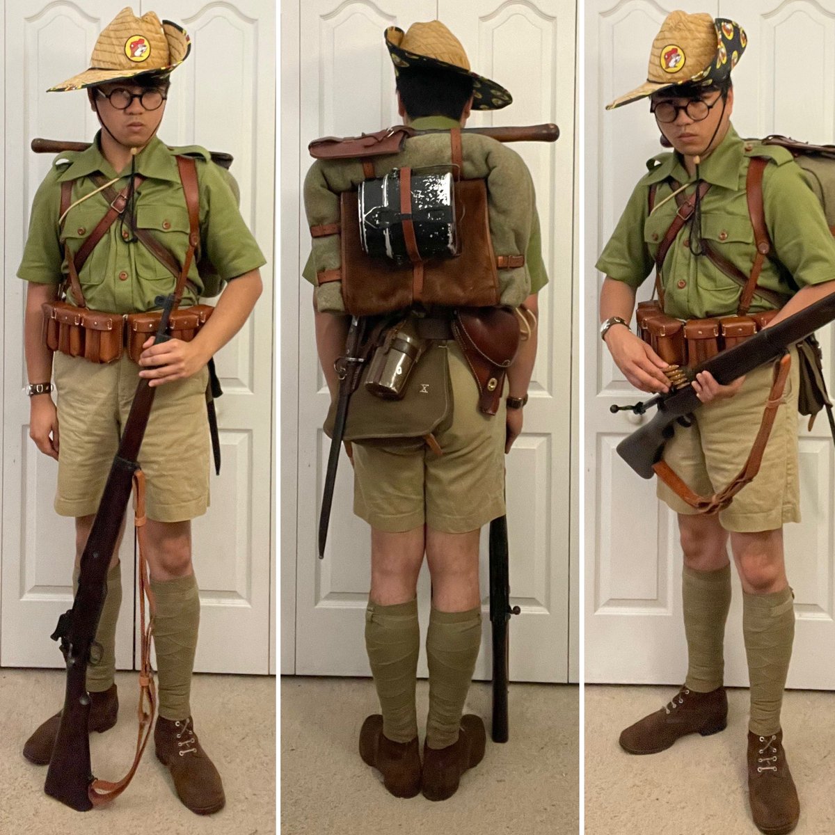 melchieser's tweet image. Buccees Territorial Infantry Regiment
Bucc-East Indies, c. 1935