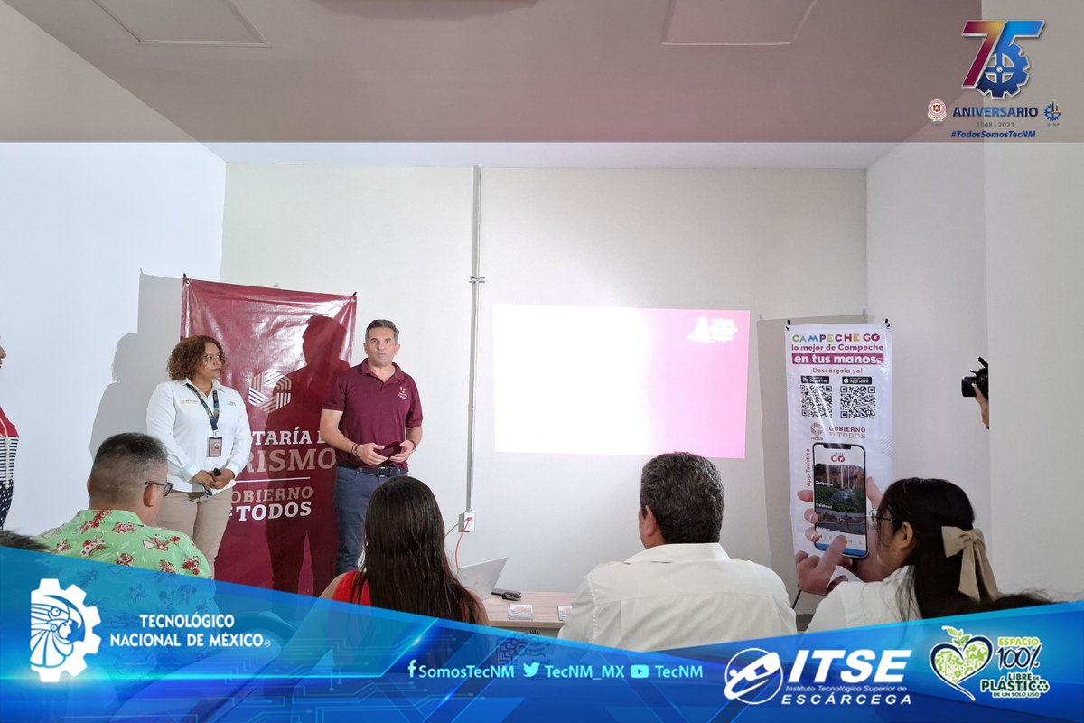 Irma Pensado Aguilar, Gerente de Ventas de la Coordinación General de Comercialización de Servicios Ferroviarios, impartió el foro titulado "Tren Maya: Conoce Nuestro Tren y la Forma de Comercializarlo". 

#SomosJaguares
#TodosSomosTecNM
#TecNMEscárcega
#TecDeTodos