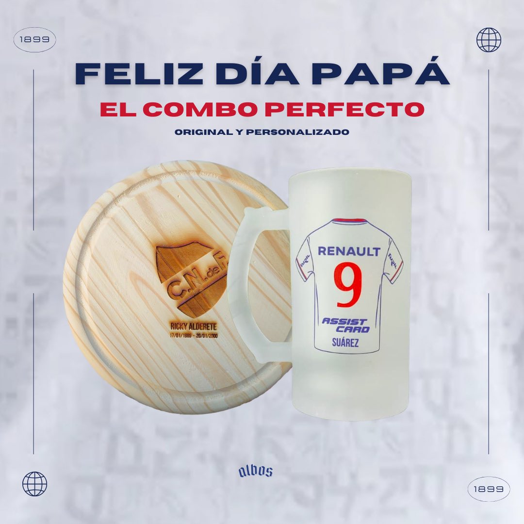 albosuy's tweet photo. ¡EL COMBO PERFECTO PARA PAPÁ! 🤩🇳🇱
Diferentes diseños para un buen asado con tabla y jarra personalizada con máquina láser profesional.
¿Que diseño elegís? 100% únicos. Crea el tuyo y hace tu regalo más ORIGINAL🫶🏼 

¡Pedí el tuyo! 📩

https://t.co/HsudWMNZcJ https://t.co/sJe5KLy0Wp