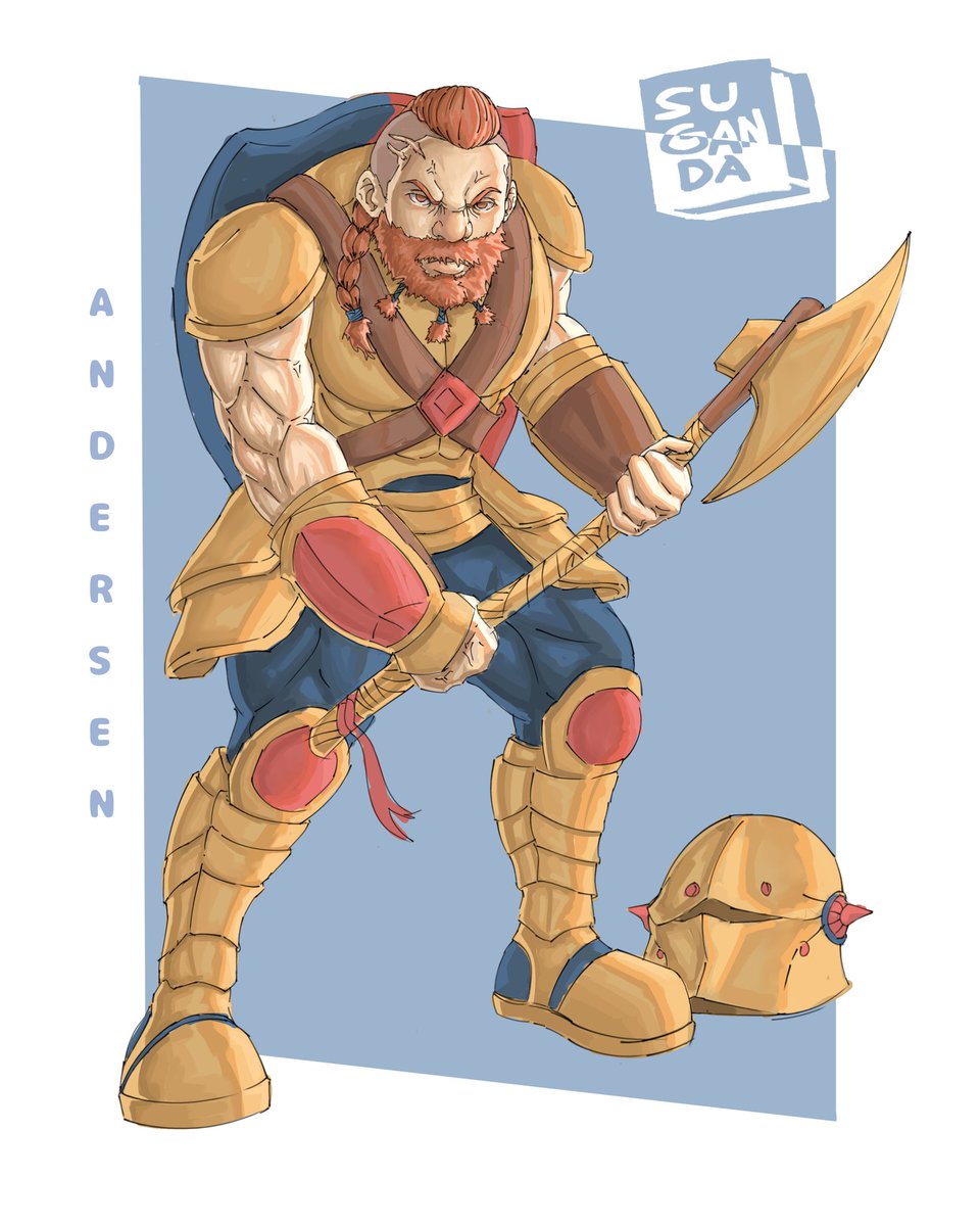 soeganda191's tweet photo. Andersen
#art #illustration #tank #originalcharacrer #characterconcept #goldarmor #soeganda191 https://t.co/ojGvrAFePq