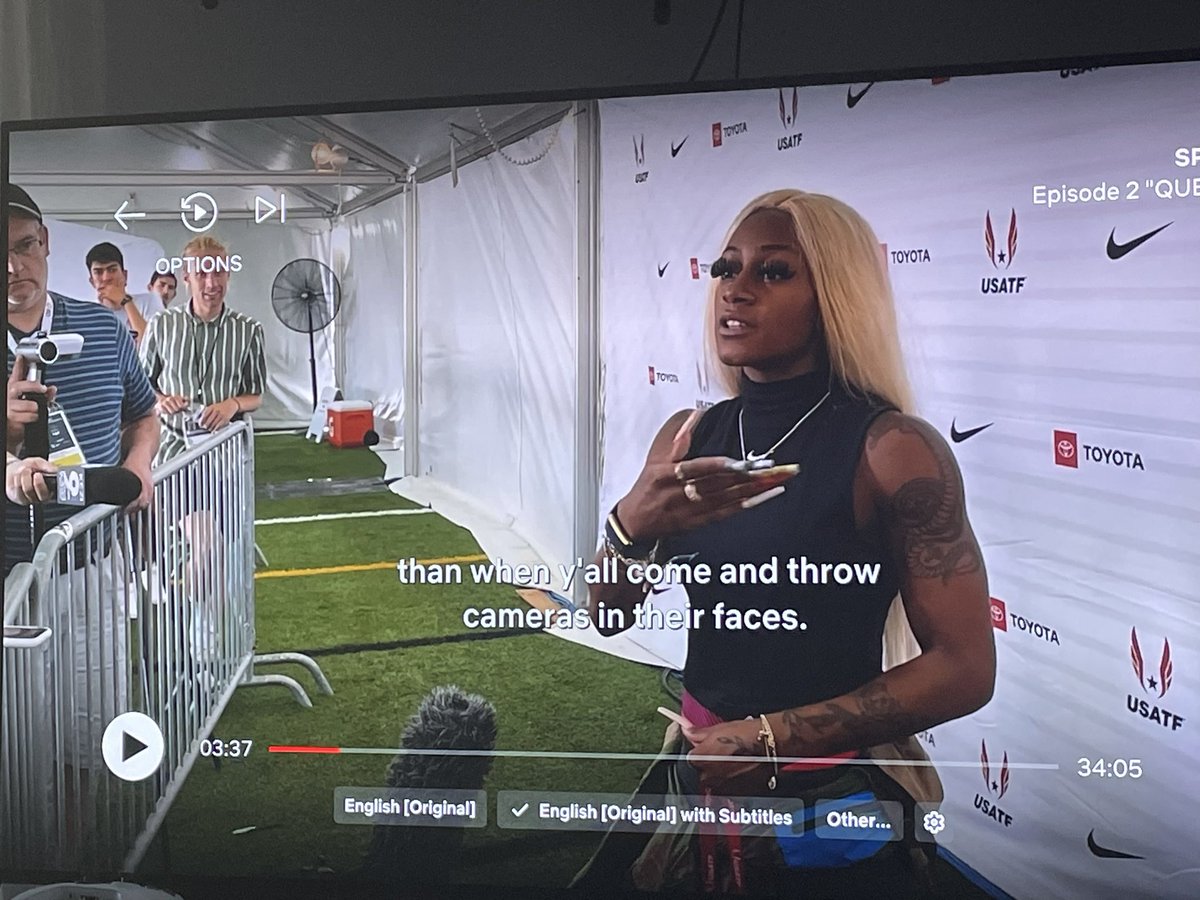 NikStreng's tweet photo. Just watching the track show on Netflix when all of a sudden @_esquivel01 shows up 👀 https://t.co/aeZ04RwOZj