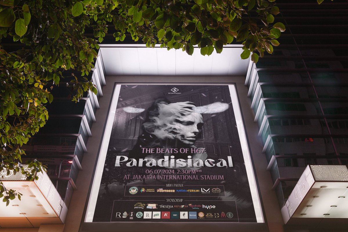 ㅤㅤ
                    𝗛𝟲𝟳 𝗘𝗻𝘁. 𝗣𝗿𝗲𝘀𝗲𝗻𝘁𝗲𝗱

               The First Family Concert
         The Beats of H67: 𝑷𝒂𝒓𝒂𝒅𝒊𝒔𝒊𝒂𝒄𝒂𝒍
                    ✧ #ParadiseofH67 ✧

     Saturday, 6 July 2024 @ 2.30 PM WIB
           Jakarta International Stadium
ㅤㅤ