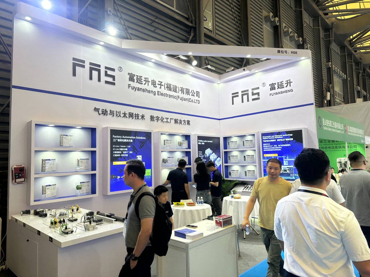 faselectronics's tweet image. Fu Yansheng at the AHTE2024 exhibition.

At booth E1-H08, our team members look forward to communicating with you about our IO smart hardware products and jointly finding the best solution for automated factories.

#IOModules #AHTE #Shanghai #Automation