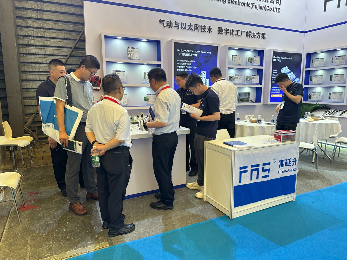 faselectronics's tweet image. Fu Yansheng at the AHTE2024 exhibition.

At booth E1-H08, our team members look forward to communicating with you about our IO smart hardware products and jointly finding the best solution for automated factories.

#IOModules #AHTE #Shanghai #Automation