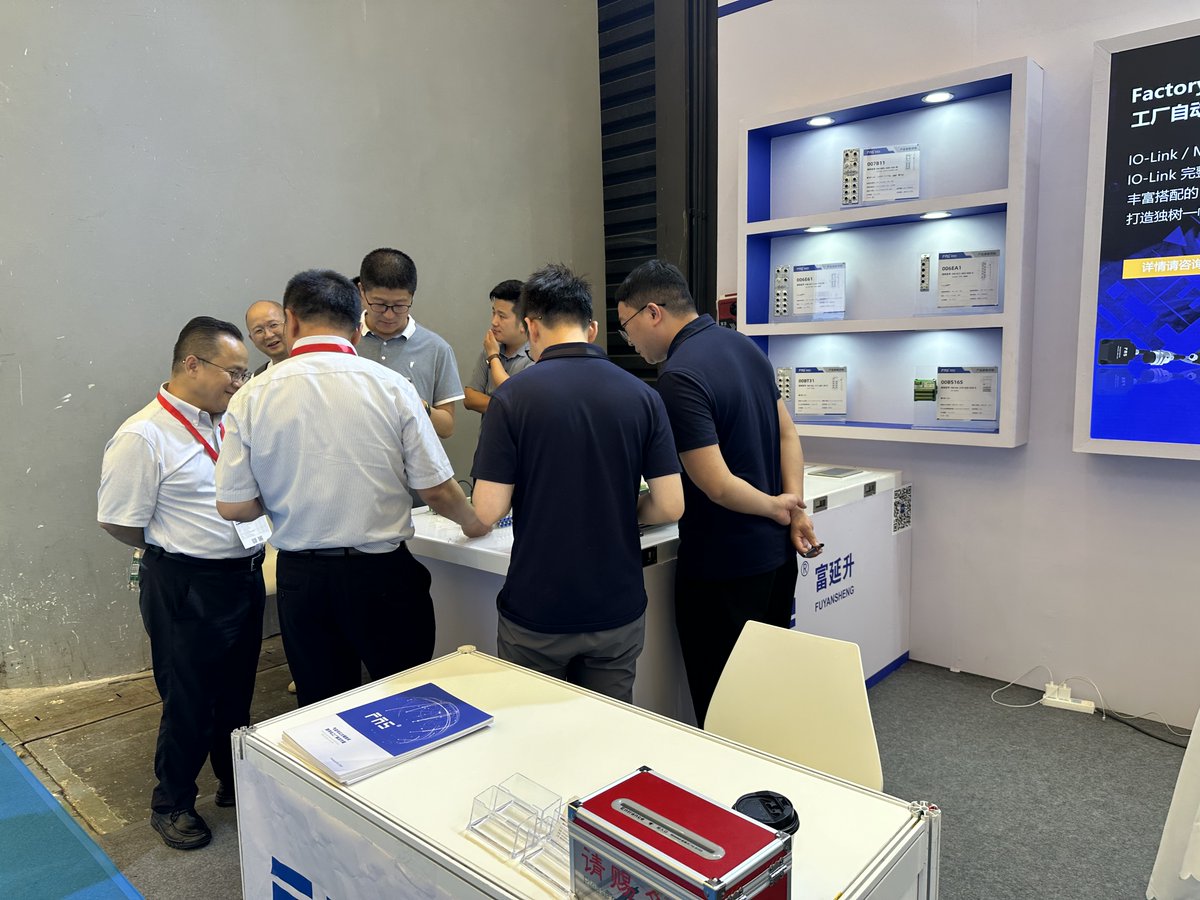 faselectronics's tweet image. Fu Yansheng at the AHTE2024 exhibition.

At booth E1-H08, our team members look forward to communicating with you about our IO smart hardware products and jointly finding the best solution for automated factories.

#IOModules #AHTE #Shanghai #Automation