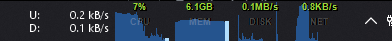 MoriMove's tweet photo. Tip: This taskbar tool is really helpful for spotting suspicious activity.

High CPU usage might mean your PC is being used for mining.
High internet usage might indicate spyware sending data. 

Stay vigilant and keep your system safe! #CyberSecurity #Privacy #StaySafeOnline https://t.co/11hkwhIxjy