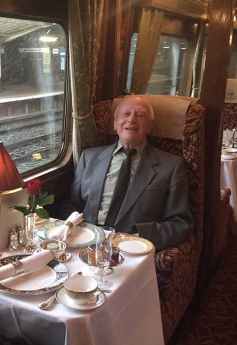 Today we say our goodbyes to a wonderful kind beloved gentleman my uncle Tony - I always thought you’d be here and never wanted to have this day without you in my life . I cherish all the times spent with you . You’ve left a huge void in my life . Love you always xxxxxxx