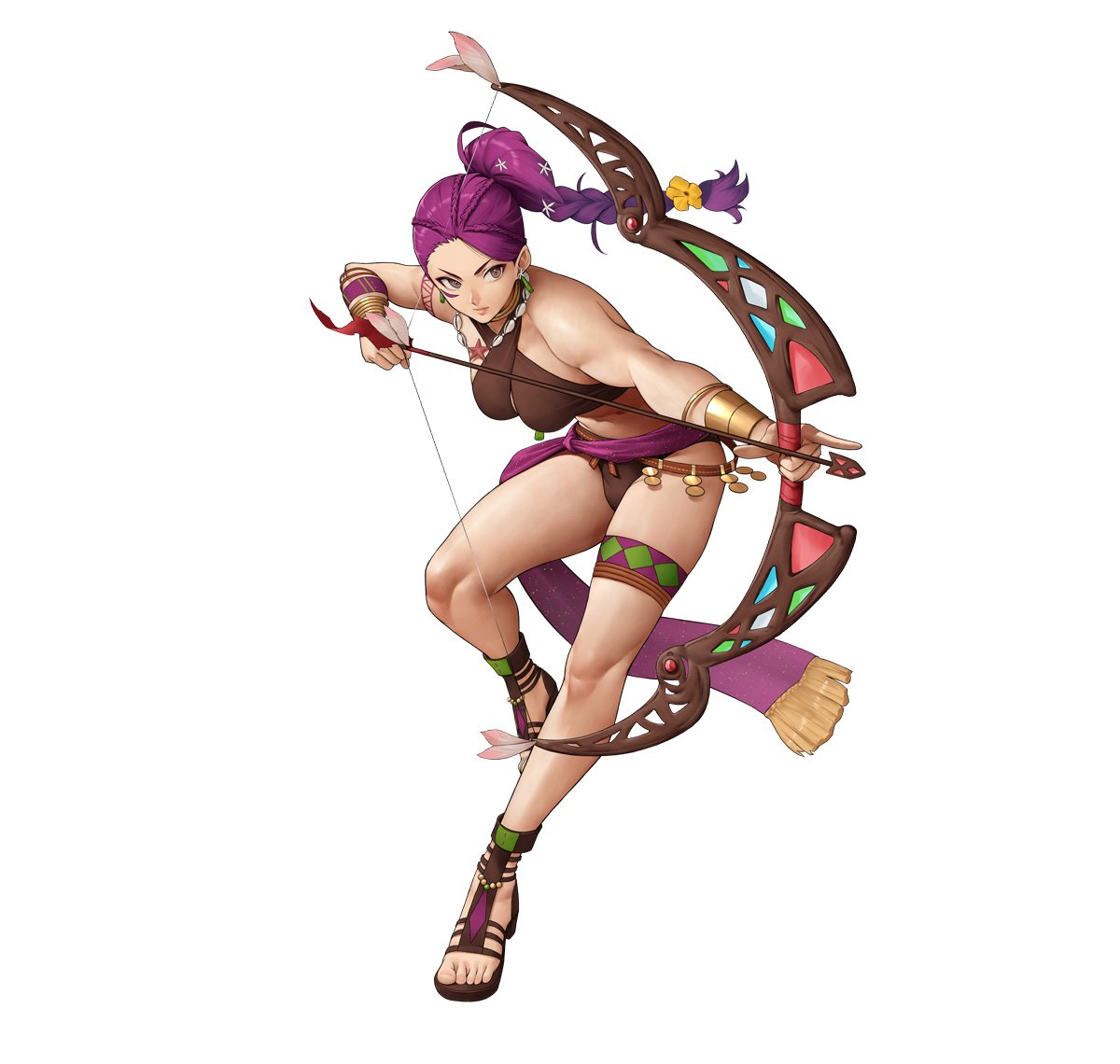 Pheonixmaster1's tweet image. Full Artwork of Summer Petra!
The Artist is YOSHIO (@ unknown?)

She is a red bow flier this time and still has effective damage against beast foes! She also gets Special CD jumping to trigger Deadeyes easily!