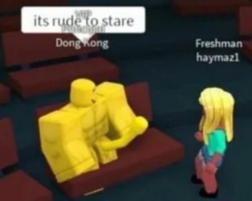 RBXOutOfContext's tweet photo. old roblox memes are wild😭 https://t.co/lPD9d8Q9mN