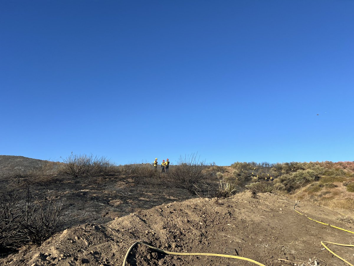 First brush fire of 2024 for Federal Fire Ventura County, Ca