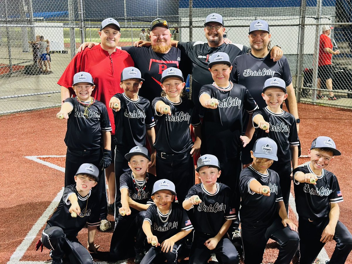 BlastBaseball's tweet photo. Congratulations to the Brick City Blast 9u boys!!! They went 10-0 in league play this season at Action Sports.  Followed up by winning the league tournament on a come from behind win in the last half of the last inning. Way to go on your incredible season! ❤️ https://t.co/yIoJGe5Scb