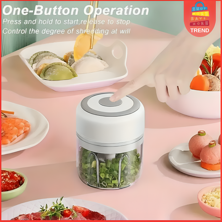 trend_1203's tweet photo. Trend offers a small USB electric garlic chopper, perfect for mincing garlic, ginger, and chopping vegetables.👨🍳👍
#garlicchopper #kitchengadgets #cookingmadeeasy #electricchopper #foodprep #trendykitchen #kitchenaccessories #cookingtools #kitchenappliances #homecooking #trend https://t.co/s0nCJPAfZ0