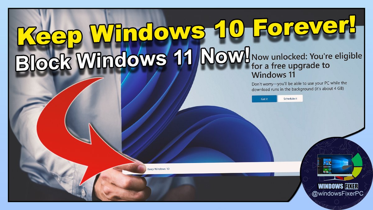 FixerWindows's tweet image. Prevent Windows 10 from Upgrading to Windows 11 Automatically | Easy Guide youtu.be/2kLGsKqw4ps?si… via #windows10 #windows11 #oct #update #newupdate #microsoft #techsupport #techguide