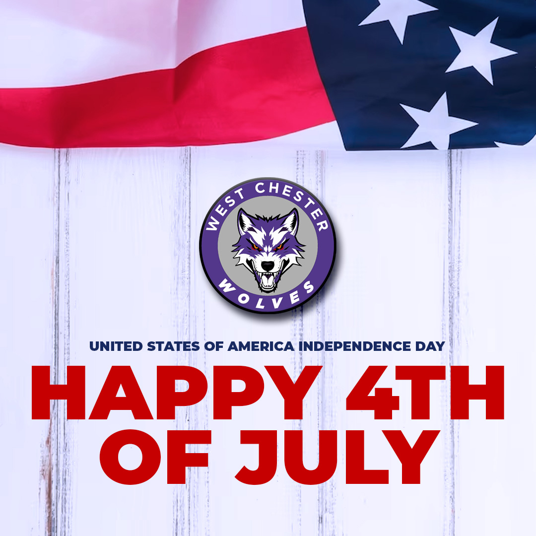 WC_Wolves's tweet photo. Happy 4th of July from the West Chester Wolves! 🐺 🇺🇸
#WestChesterWolves | #WCWolfpack https://t.co/f2qbJEoYDs