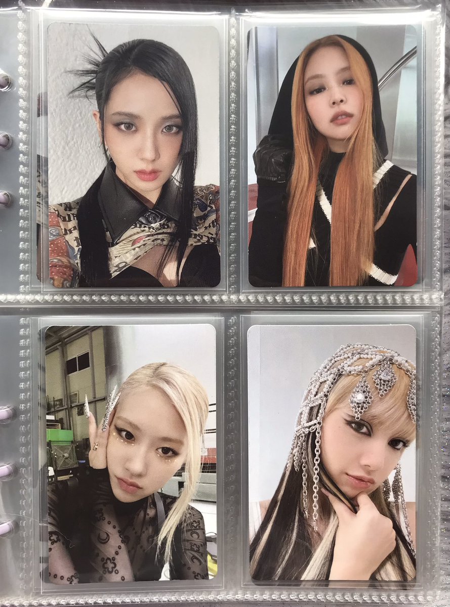 anjbetch's tweet photo. WTS || LFB || PH

BLACKPINK BORN PINK DIGIPACK PHOTOCARDS 

- 200 php each
- payo

mop: gcash
mod: ggx, shopee (checkout at your own risk) 

tags: blackpink born pink digipack photocards jisoo jennie rosé lisa bp pc ph https://t.co/5xMSn54HEH
