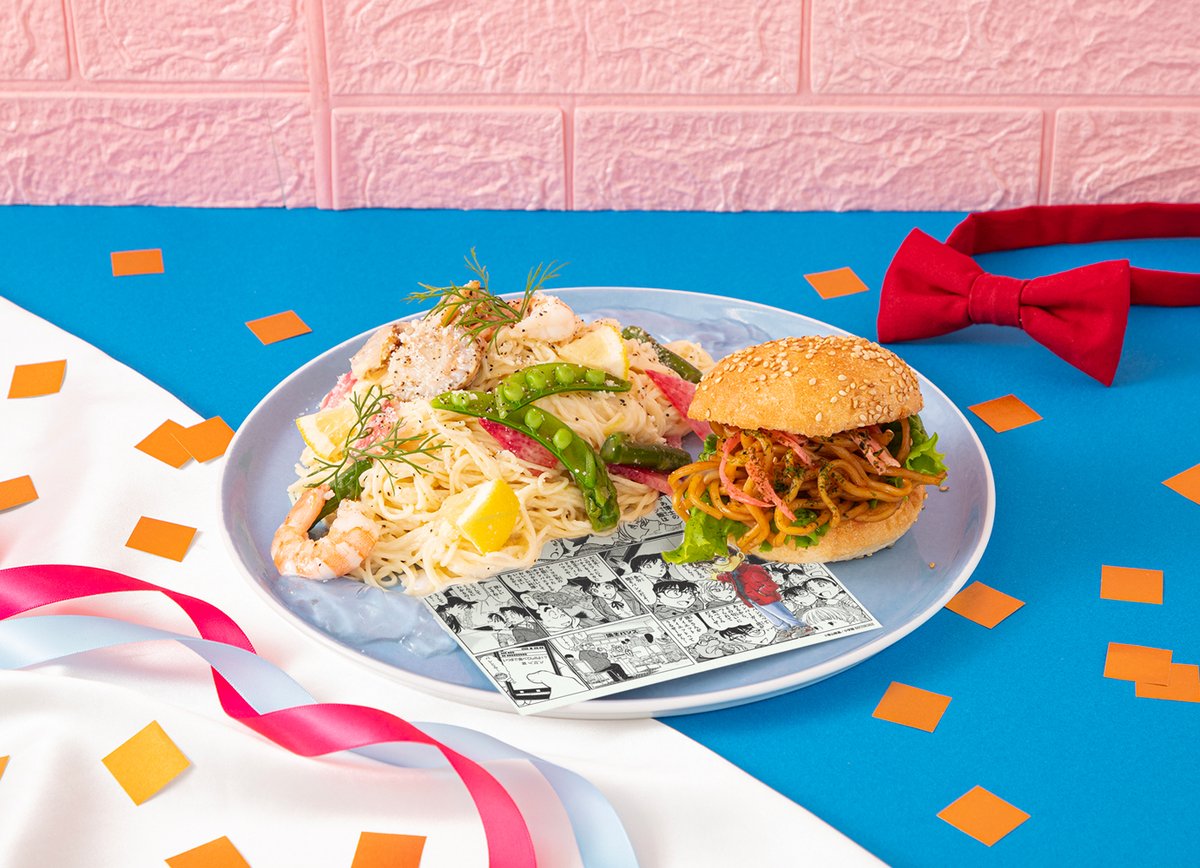 30th名探偵コナンカフェ メニュー紹介 ＼ 【米花水族館プレート