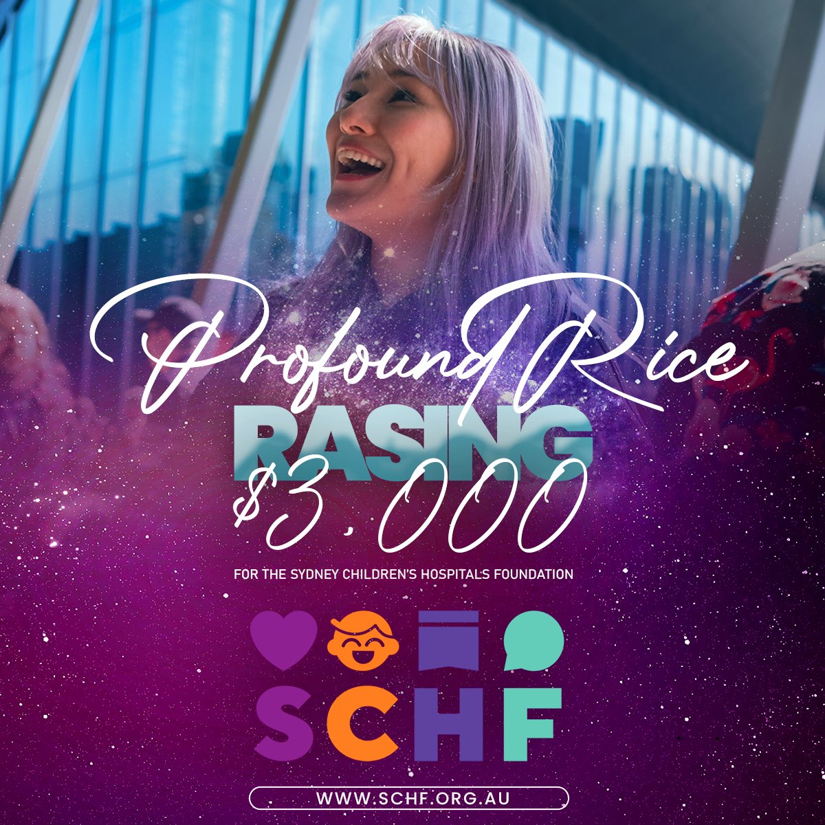 Profound Rice (@profound_rice) on Twitter photo I'm so proud of our loving community!! Over the last 4 months, we've raised $3,080 for <a href="/schf_kids/">Sydney Children's Hospitals Foundation</a>!! Thank you to each and every contributor, you are amazing 💕 I'm so proud of our loving community!! Over the last 4 months, we've raised $3,080 for <a href="/schf_kids/">Sydney Children's Hospitals Foundation</a>!! Thank you to each and every contributor, you are amazing 💕