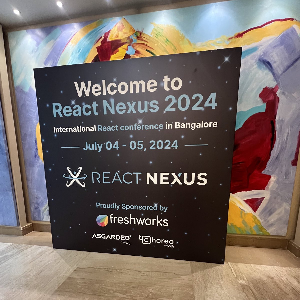 chetan_raj's tweet image. At @ReactNexus today..

#ReactNexus2024 #ReactConf